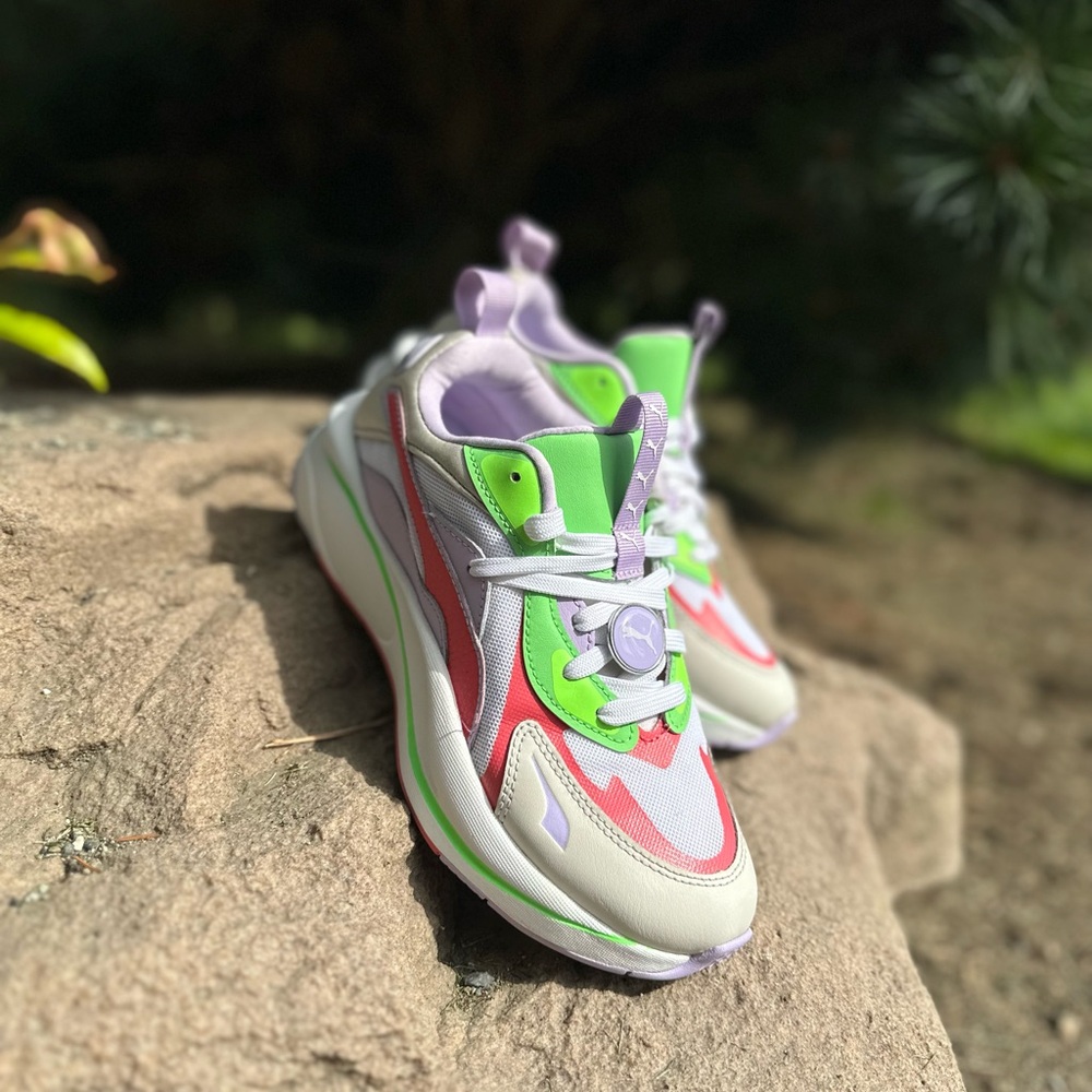 PUMA X-Ray 2 Square Sneakers – Women’s US 7 – Multicolor – Excellent Condition